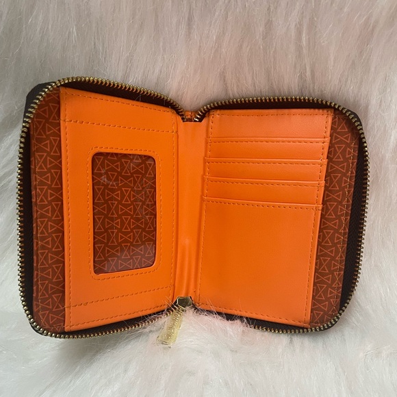 Loungefly Orange Loki Wallet with Miss Minutes - Picture 3 of 4